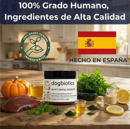 La Alternativa Segura a la Limpieza Dental Bajo Anestesia - DE-01™ Dental Dogbiotics