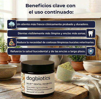La Alternativa Segura a la Limpieza Dental Bajo Anestesia - DE-01™ Dental Dogbiotics