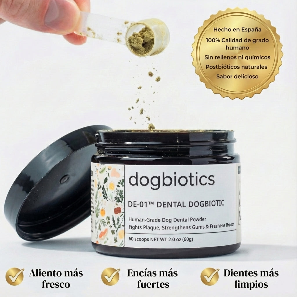 La Alternativa Segura a la Limpieza Dental Bajo Anestesia - DE-01™ Dental Dogbiotics