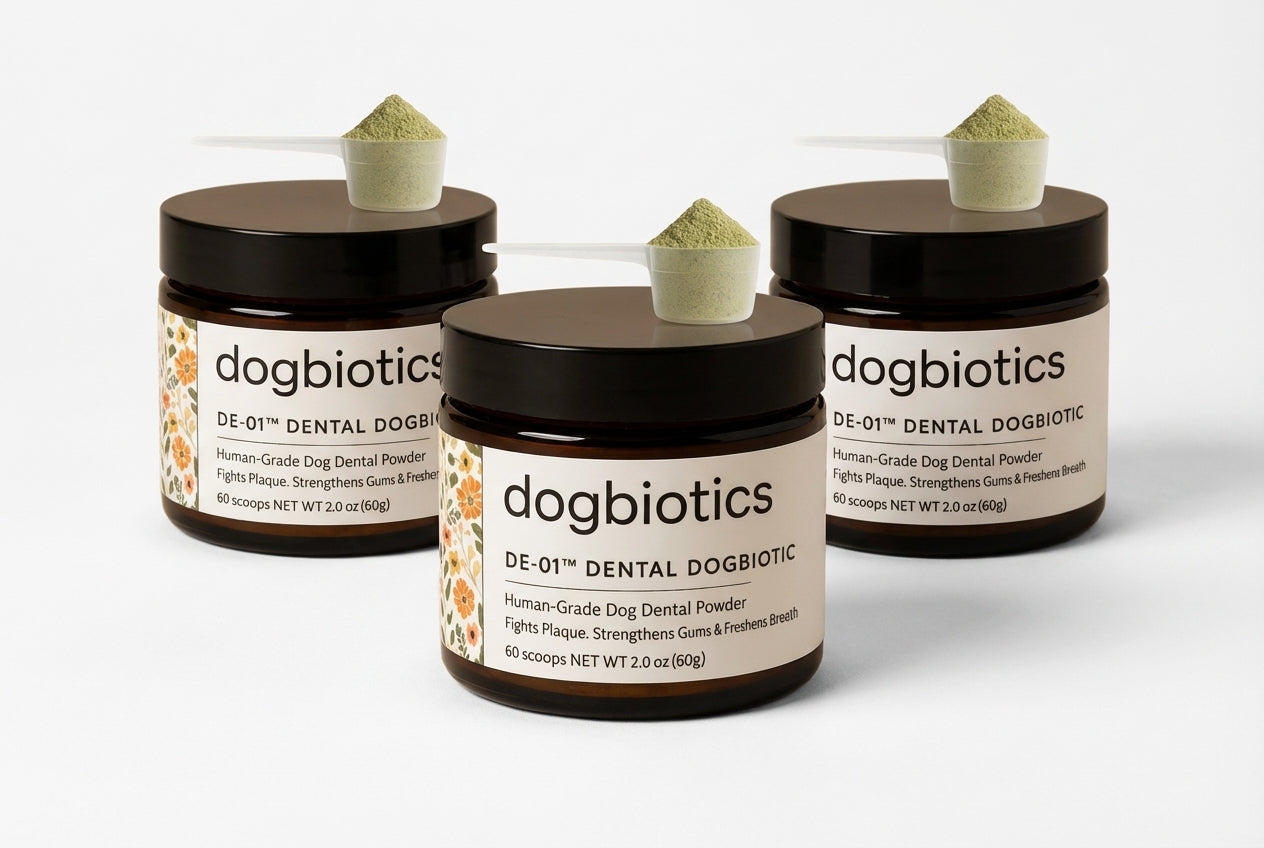 La Alternativa Segura a la Limpieza Dental Bajo Anestesia - DE-01™ Dental Dogbiotics