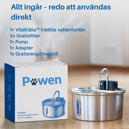 VitalKälla™ – Håll din katt hydrerad varje dag