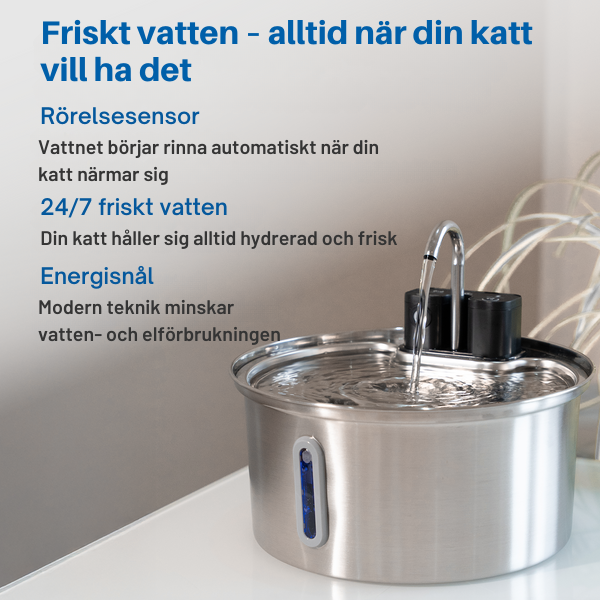 VitalKälla™ – Håll din katt hydrerad varje dag
