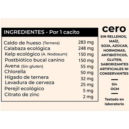 Aliento Fresco, Encías Sanas y Dientes Limpios gracias a DE-01™ Dental Dogbiotics